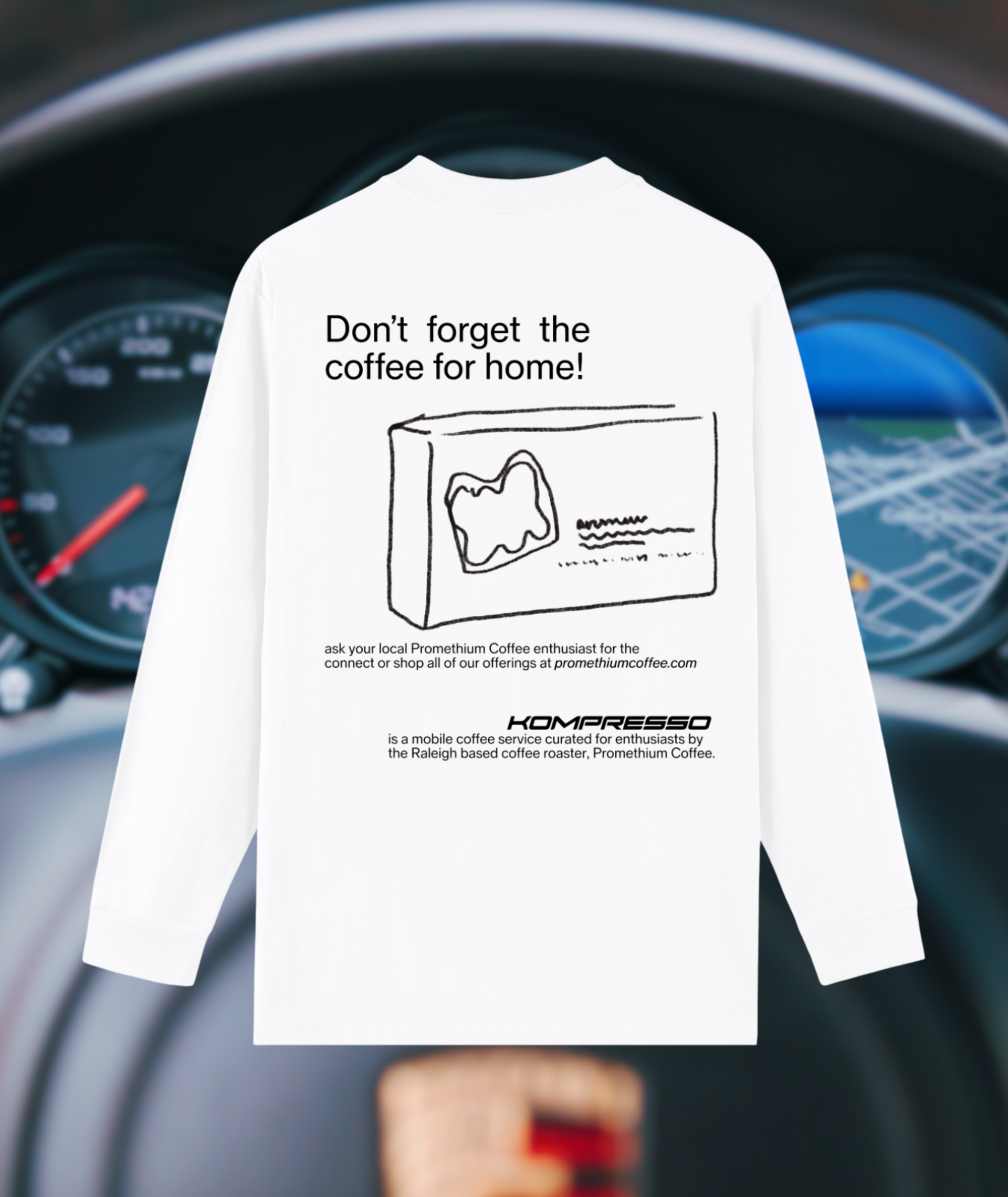 KOMPRESSO Natural White Long Sleeve