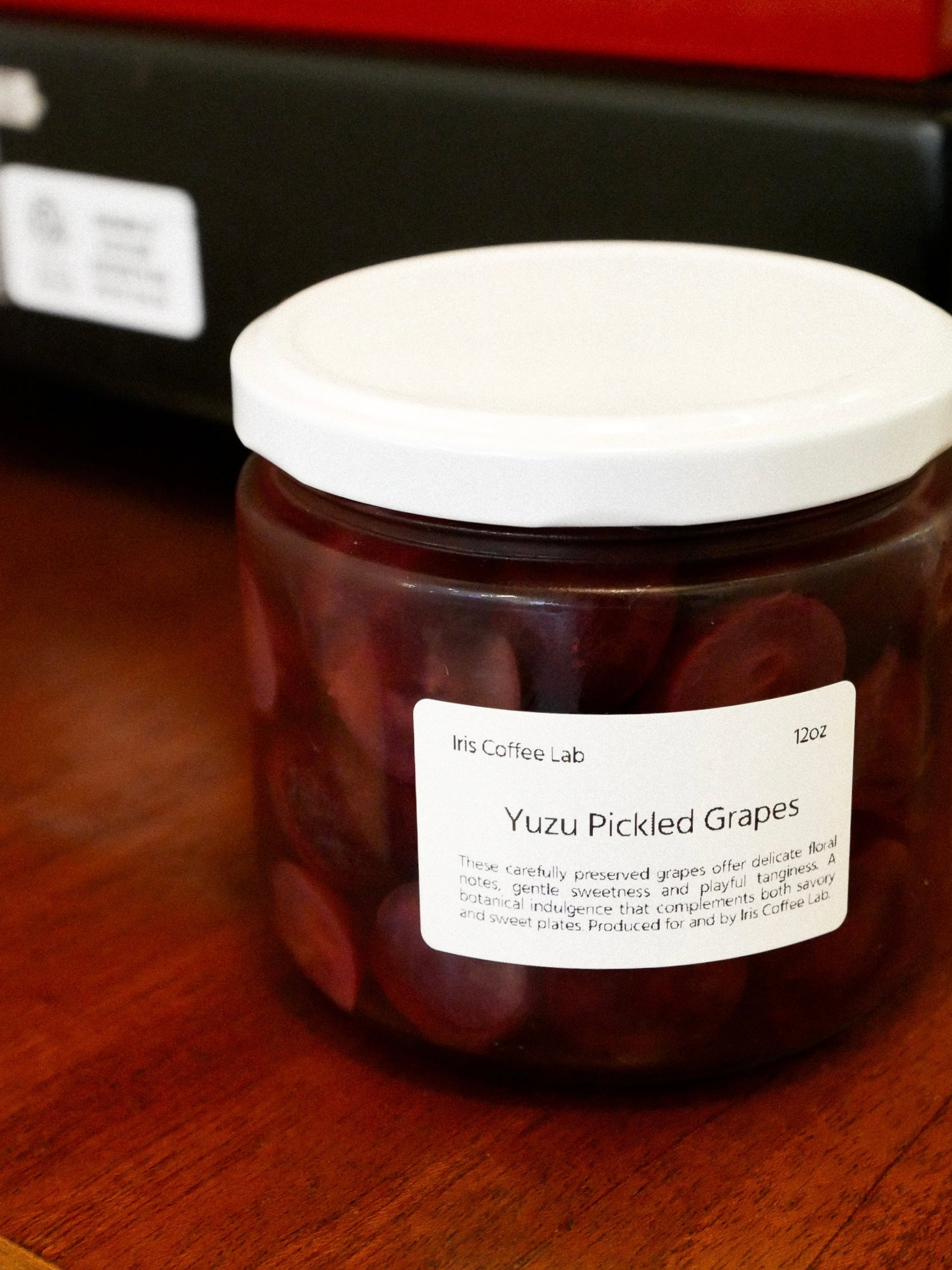 Yuzu Pickled Grapes - 12oz